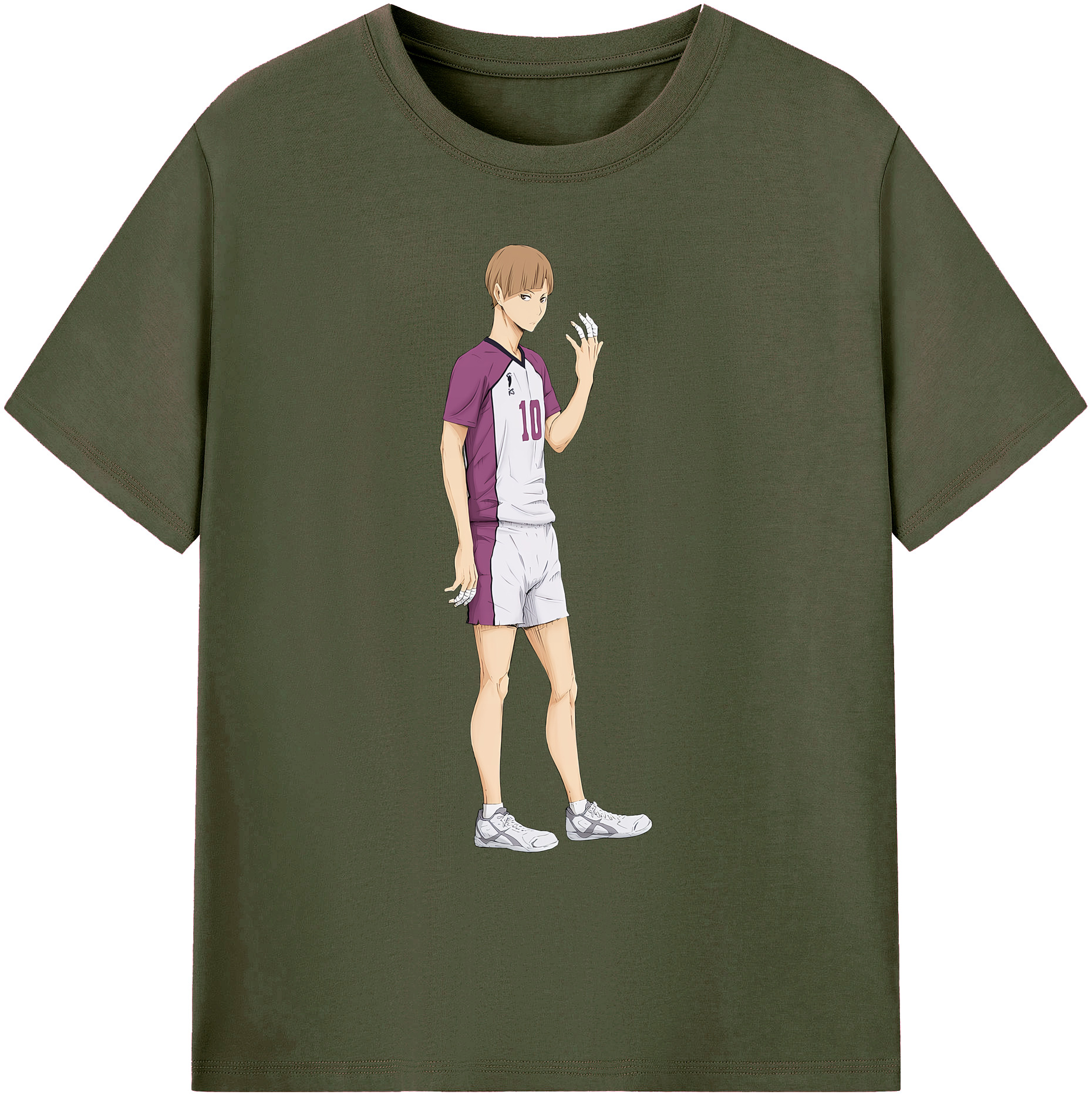 （画像用） ハイキュー!! Haikyu!! 綿100％ メンズ半袖Tシャツ｜肌触りやわらか＆通気性